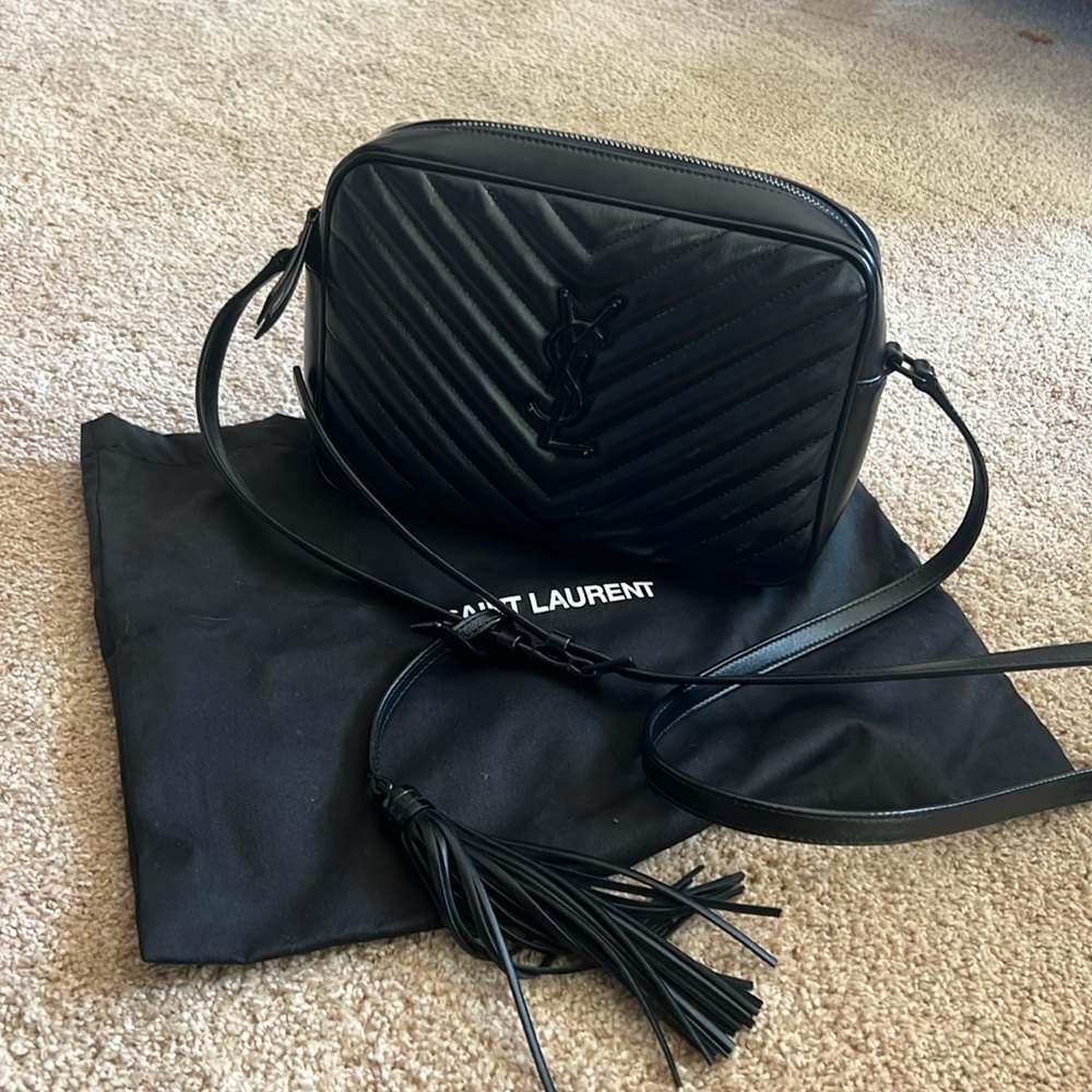 YSL Black Camera Bag (dust bag included)